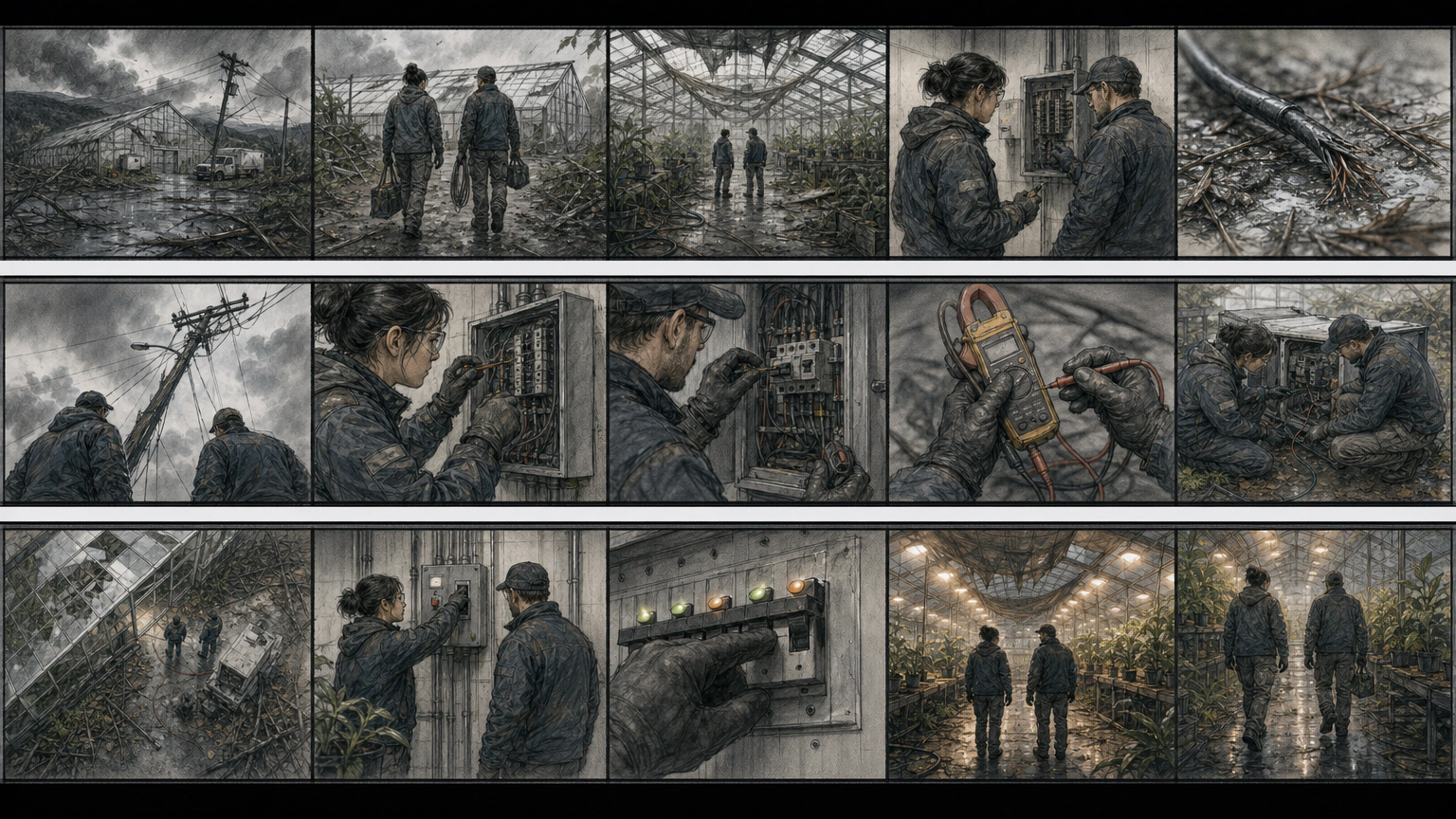 Cinematic Shot Grid result preview
