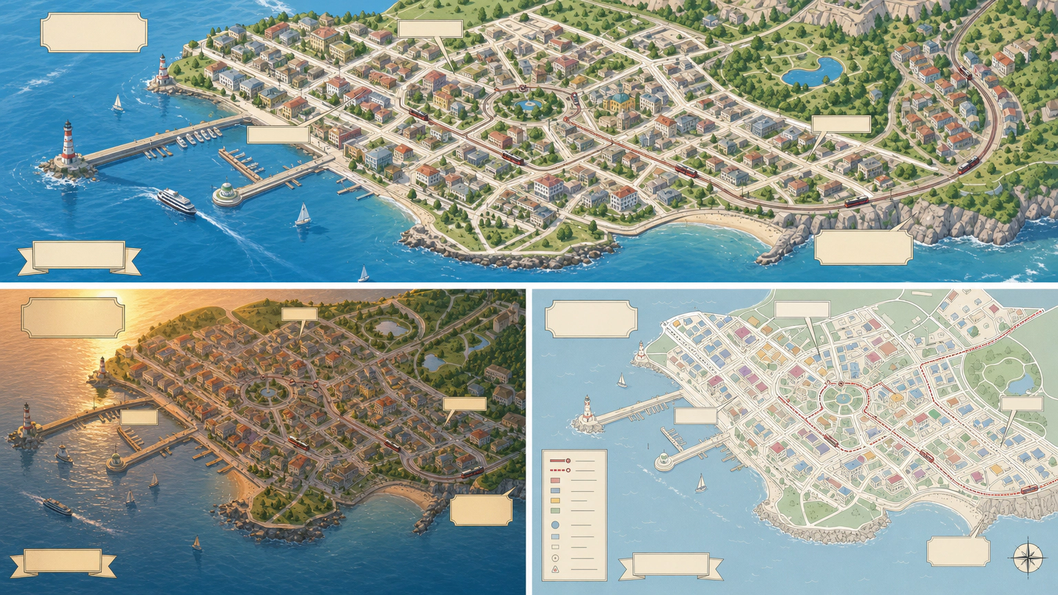 City Street Map Illustrator result preview 2