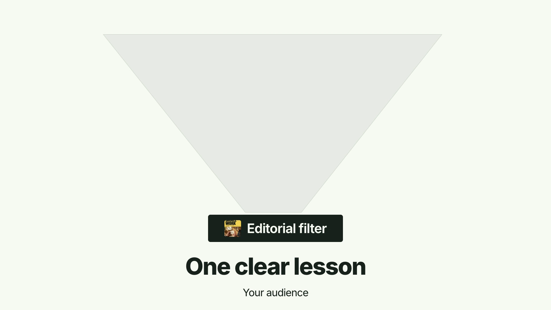 CreatorMotion · Funnel Absorption result preview