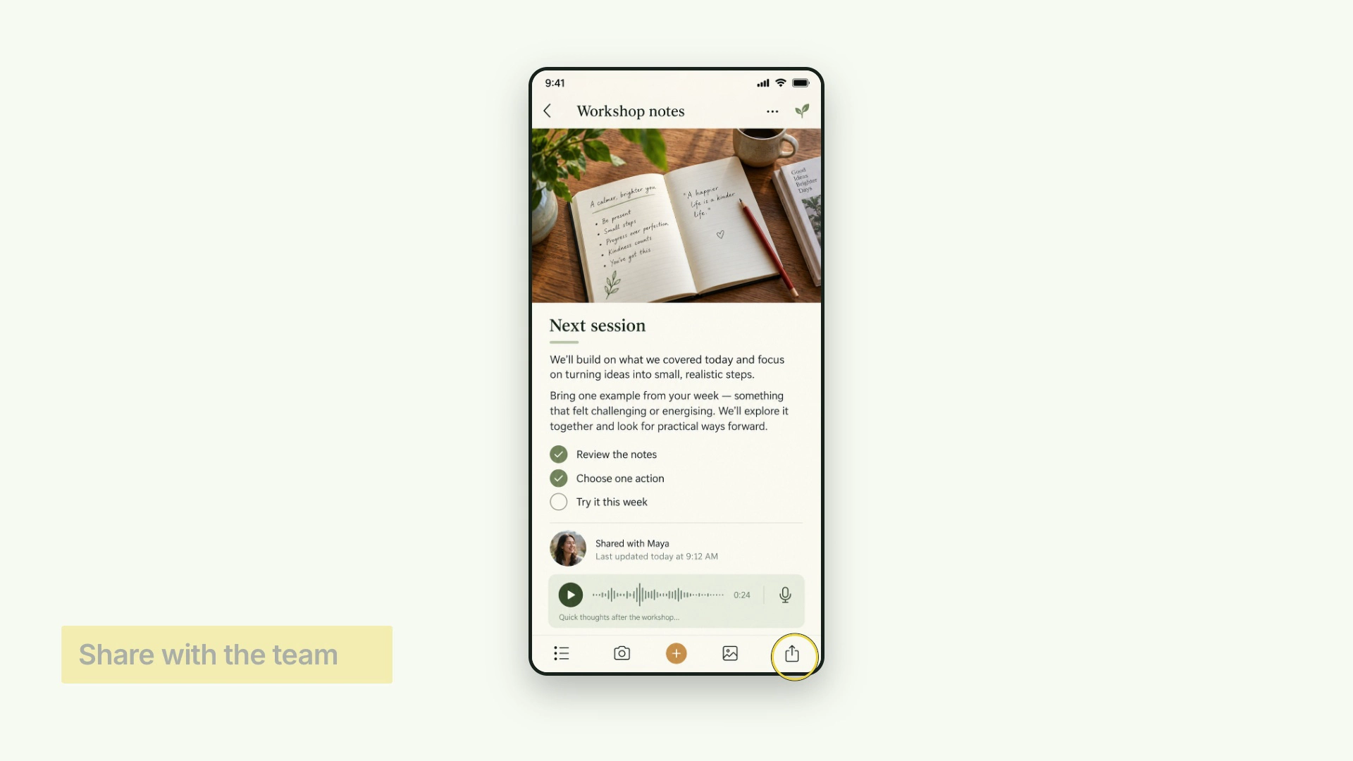 CreatorMotion · Mobile Step Pointer result preview