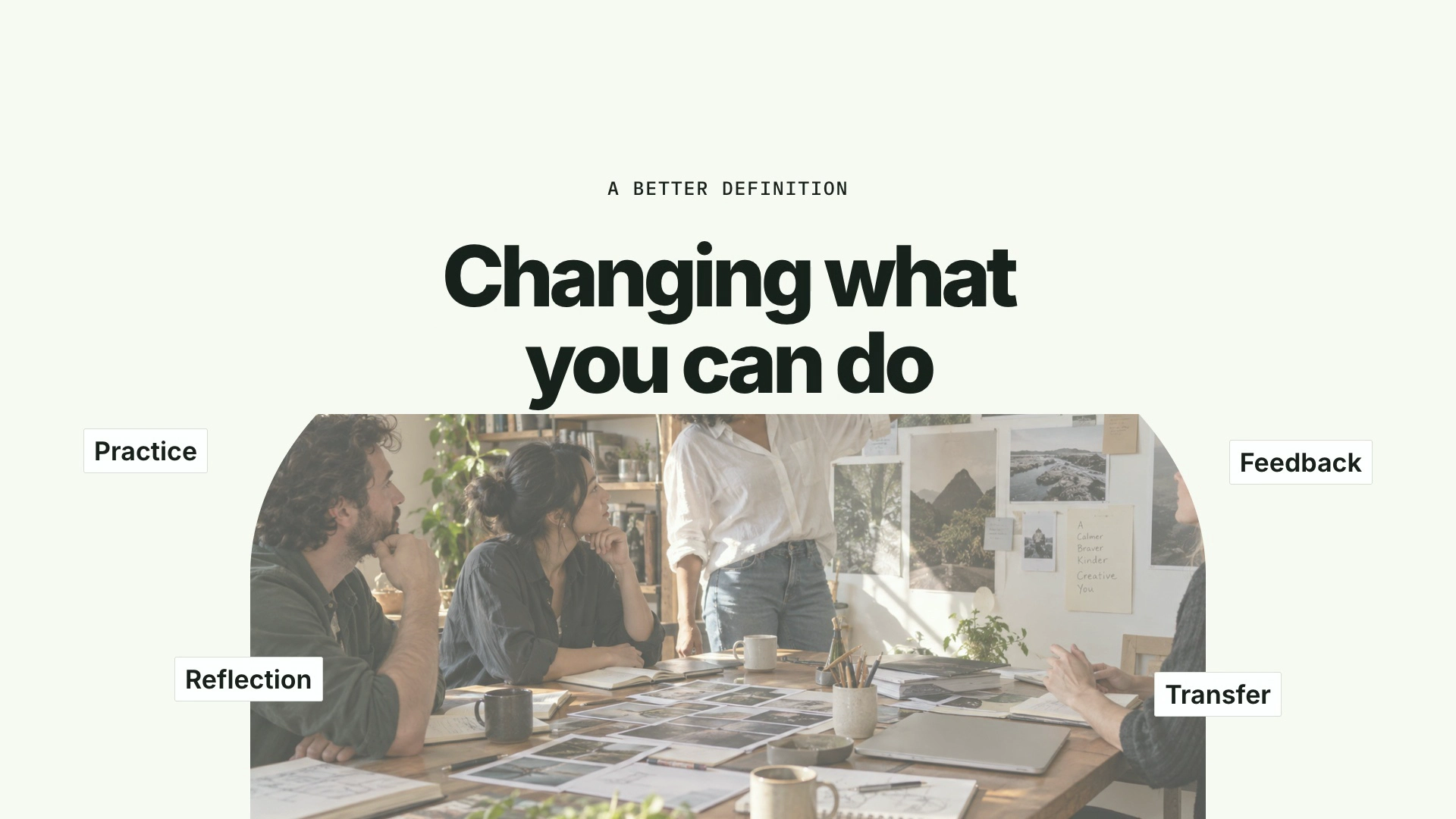 CreatorMotion · Definition Reframe result preview