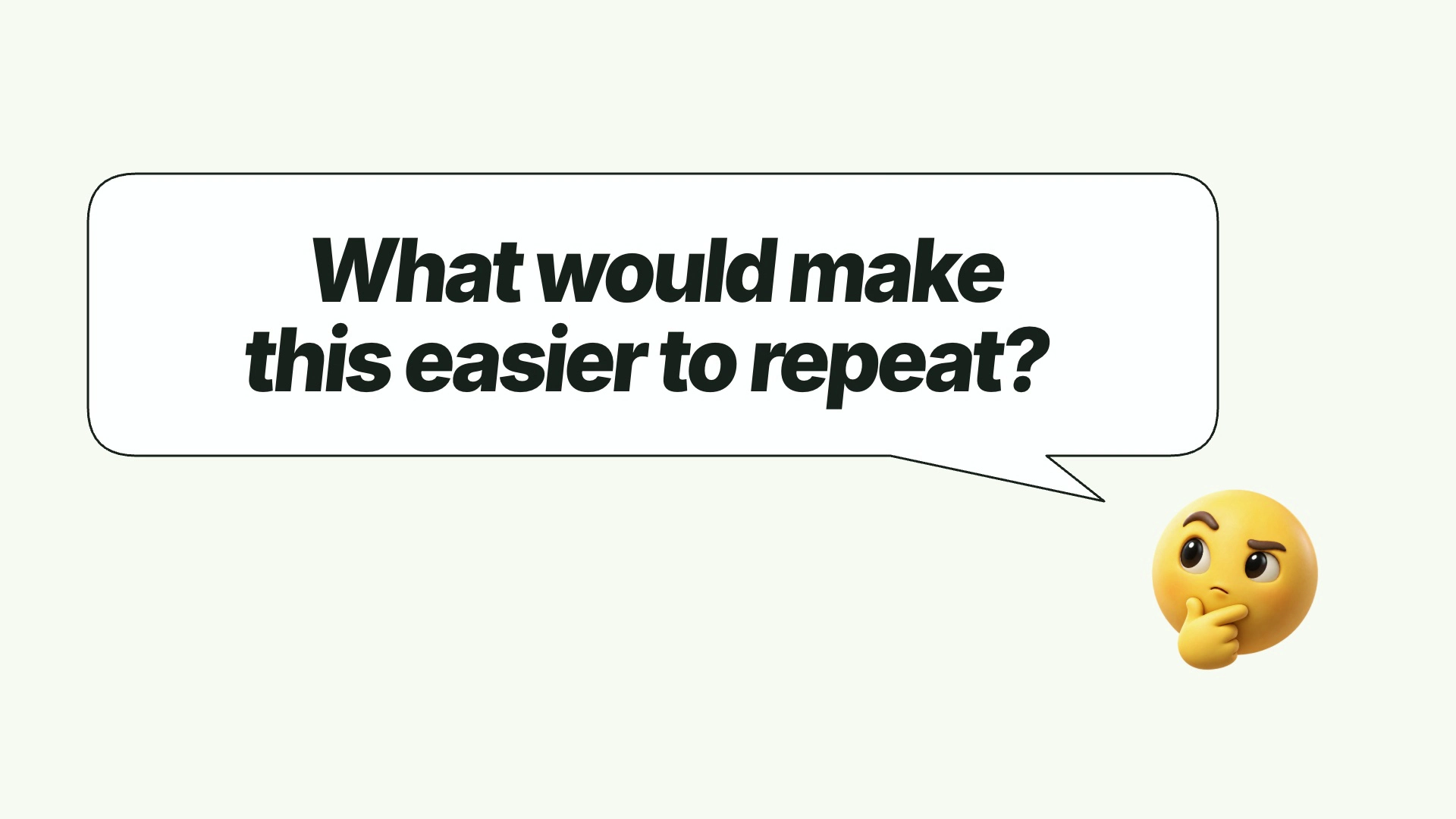 CreatorMotion · Question Bubble Pause result preview