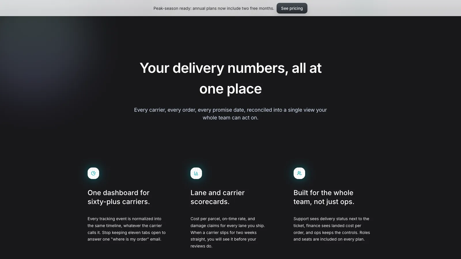 Meridian Marketing Landing result preview 2
