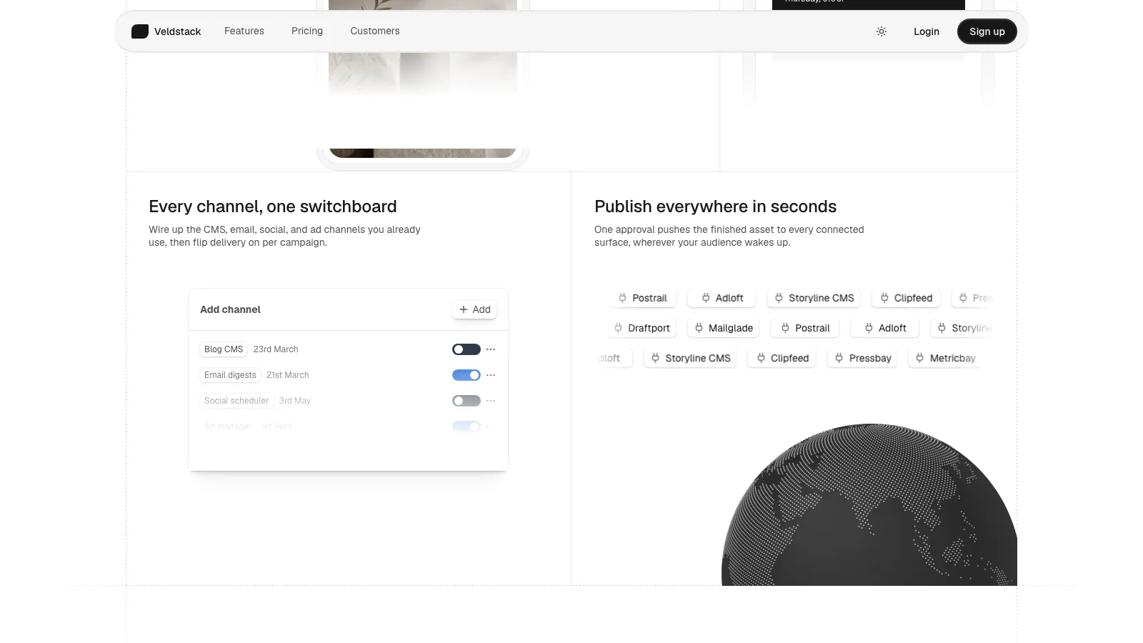 Quartz SaaS Landing result preview 2