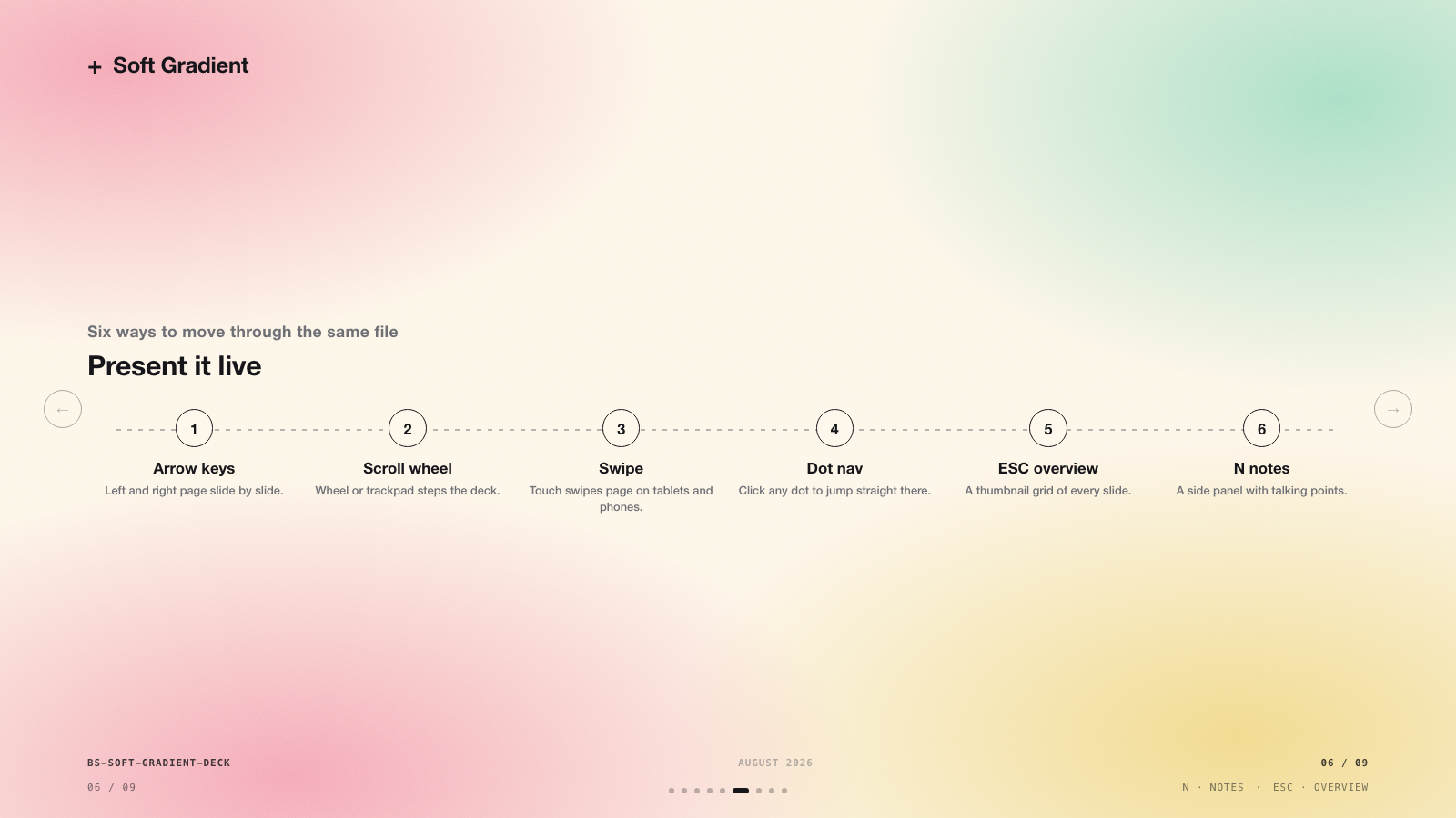 Soft Gradient Deck result preview 6